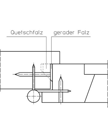 Bild Fenster- Band, BAKA® C 2, 2-teilig, mit festem Stift, Länge 120mm, DIN Rechts, Stahl verzinkt - SIMONSWERK-2