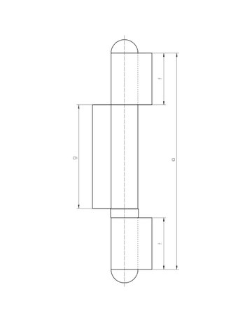 Bild Anschweißband KO 5-F/31 3tlg,200x16x5 blank - SIMONSWERK-2