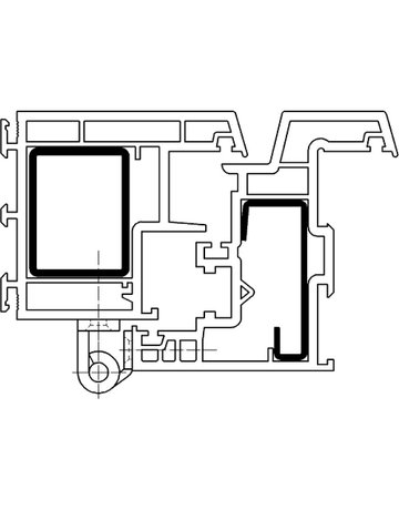Bild Fenster- Aufschraubband, SIKU® K 3285 WF, für Kippflügel topzink - SIMONSWERK-2