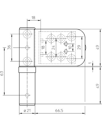 Bild SIKU 3D K 4140 DL-R, RAL 9005 Schwarz matt (107) - SIMONSWERK-2