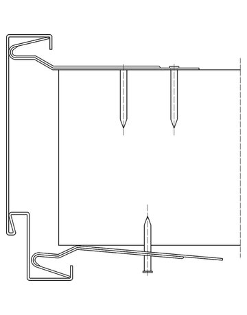 Bild Fenster- Ruck-Zuck Anker, für Stahlzarge, Nr. 420, DIN Links-Rechts, Stahl verzinkt - SIMONSWERK-2