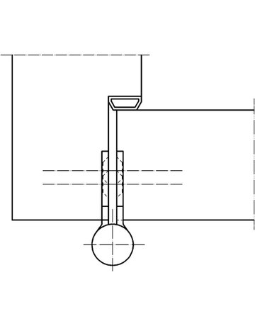 Bild Aufschraubband BAKA QR100 2tlg,DR vernickelt - SIMONSWERK-2