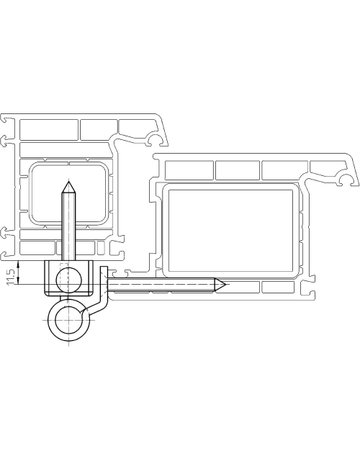 Bild Rollenband SIKU RB 5015 3D 2tlg,DL-R,verkehrsweiß RAL 9016 - SIMONSWERK-4
