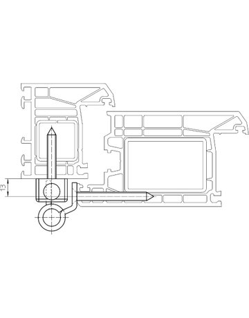 Bild Rollenband SIKU RB 5020 3D 2tlg,DL-R,edelstahl matt - SIMONSWERK-4