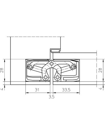Bild Türband TECTUS TE 340 3D FR DL-R,schwarz RAL 9005 matt - SIMONSWERK-3