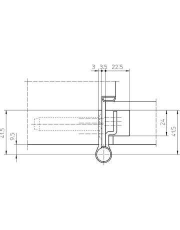 Bild Objektband VARIANT VN 2927/120 CompPlan Ø15/120kg,edelstahl matt - SIMONSWERK-3