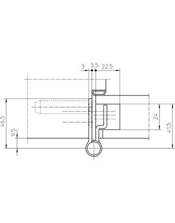 Bild Objektband VARIANT VN 2927/160 CompPlan. Ø15/160kg,matt verchromt/F1 - SIMONSWERK-3