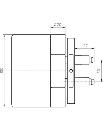 Bild Aufschraubband VARIANT Multi3D VN3030 2tlg,13-18,edelstahl matt - SIMONSWERK-2