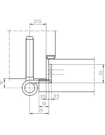 Bild Objektband VARIANT VN 3839/100 Ø20/100kg,matt vernickelt/F2 - SIMONSWERK-2