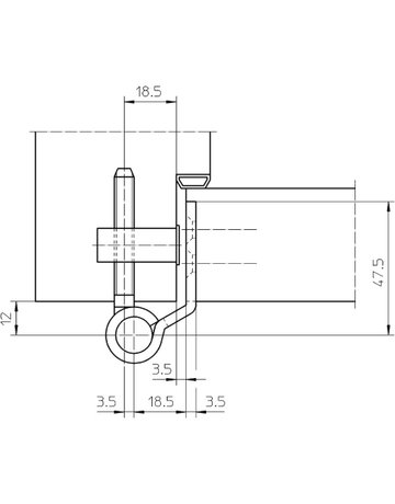 Bild Objektband VARIANT VN 3949/100 Ø20/100kg,edelstahl matt - SIMONSWERK-3