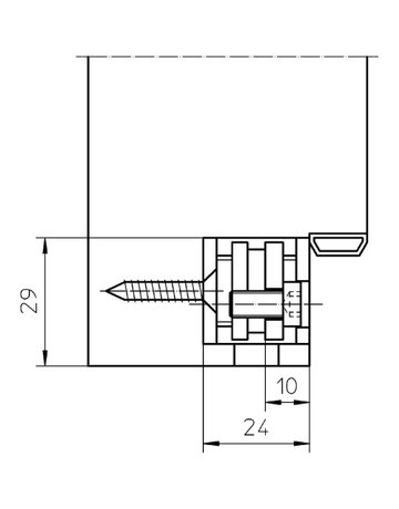 Bild Aufnahmeelement VARIANT VX 7501 3D verzinkt - SIMONSWERK-5