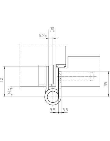 Bild Objektband VARIANT VX 7728/160 Ø22,5/120kg,edelstahl matt - SIMONSWERK-3