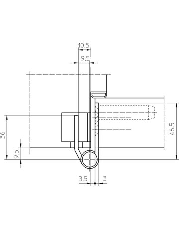 Bild Objektband VARIANT VX 7729/160 Planum Ø15/160kg,edelstahl matt - SIMONSWERK-3