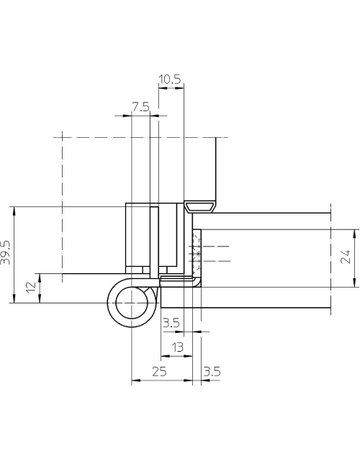 Bild Objektband VARIANT VX 7939/100 Ø20/100kg,poliert vermessingt - SIMONSWERK-3