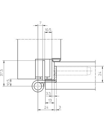 Bild Objektband VARIANT VX 7939/160 18-3 Ø18/160kg,edelstahl matt - SIMONSWERK-3