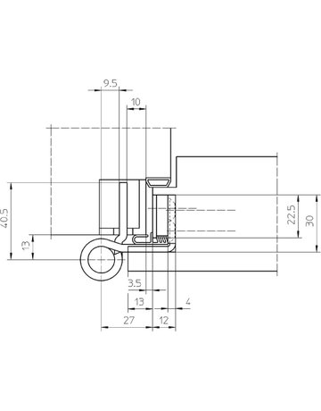 Bild Objektband VARIANT VX 7939/160-4 FD Ø22,5/300kg,bronze hell - SIMONSWERK-3