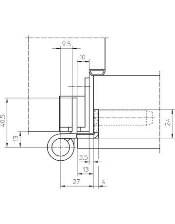 Bild Objektband VARIANT VX 7939/160-4 Ø22,5/300kg, edelstahl matt - SIMONSWERK-3