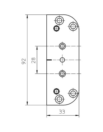 Bild Aufnahmeelement VARIANT V 7601 3D vernickelt - SIMONSWERK-2