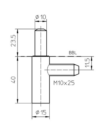 Bild Rahmenteil VARIANT V 8100 WF U DL-R, vernickelt - SIMONSWERK-2