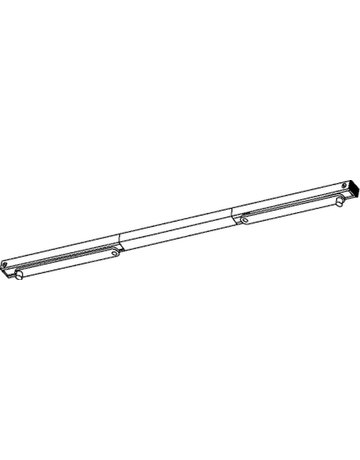 Bild Gleitschiene TS 5000 E-ISM silberfarbig eloxiert - GEZE-1