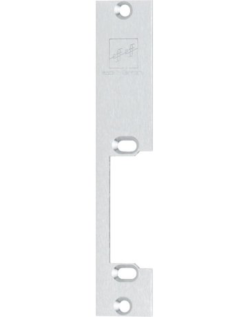 Bild Flachschließblech 152 DL,24x130x3 ktg,staubgrau - effeff-0