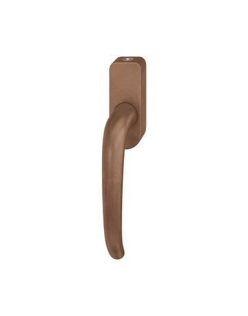 Bild Fenstergriff 34 1023 abschliessbar ,ov.,7/34,gl.,h-bronze - FSB-0