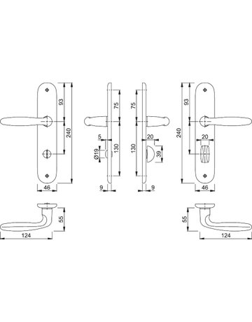 Bild DRG Verona 1510/273P CORE LS ov.,WC/S78/8 (8 ),F1,TS 37-42,o. Nr. - HOPPE-1