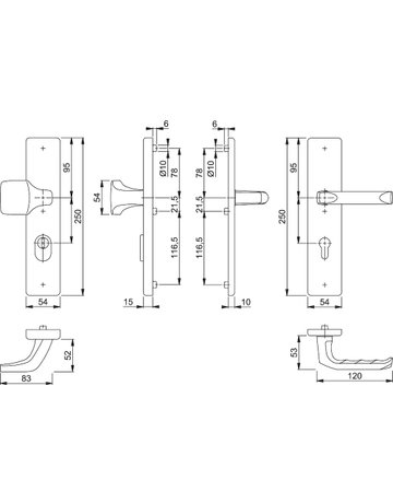 Bild SiWeGrt61G/2222ZA/2210/11ES1 F1 8 PZ-72 42-47 - HOPPE-1