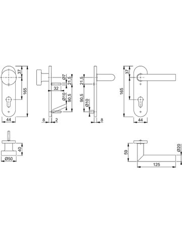 Bild WSG Amsterdam E58/353K/1400Z KS oval ,PZ72/8,F69,TS 35-45 - HOPPE-1