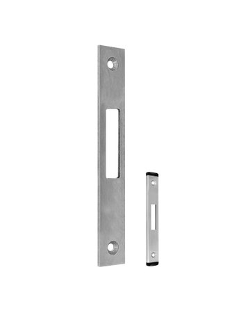 Bild Flachschließblech B 9000 24x160x3 ktg,RG,nickelsilber - BKS-0