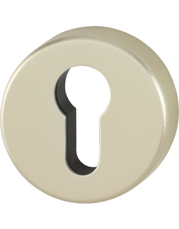Bild Schlüsselrosettenpaar 42KVS rund,PZ, 9mm,TS 37-42,F2 - HOPPE-0
