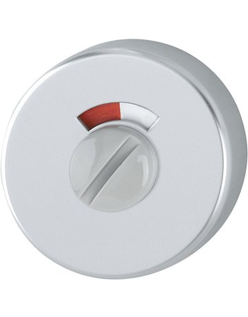 Bild Schlüsselrosettenpaar 42KVS rund,WC/SS, 9mm,TS 37-42,F1 - HOPPE-0