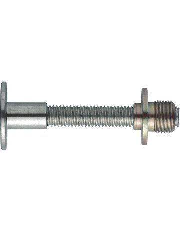 Bild HOPPE Stoßgriff-Befestigung System Nr.8, einseitig, Türstärke min. 47mm, Türstärke maximal 57mm, edelstahl matt-0