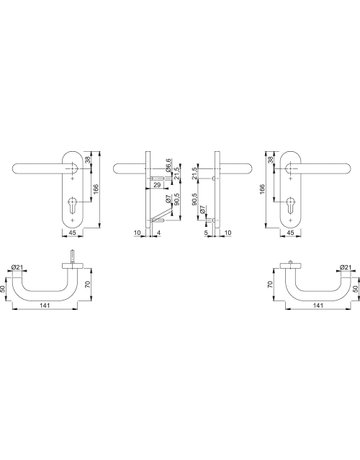 Bild FS-Grt-Schild FS-138/353 KH, F1, 72/9, PZ - HOPPE-1
