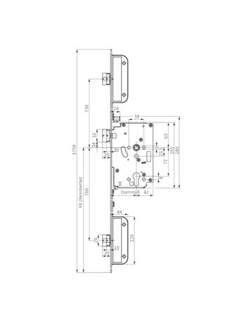 Bild MFV 6-39079,1-flg,ED 100% PZ72/9,D65,F24x1750,ER,DR - BKS-1