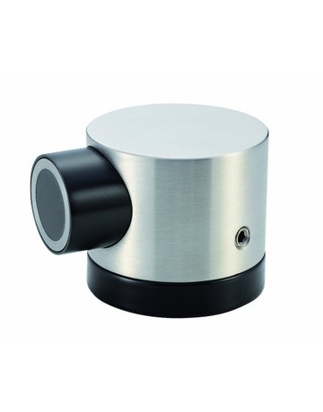 Bild KWS 1015 Türfeststeller silber eloxiert Dauermagnet-0