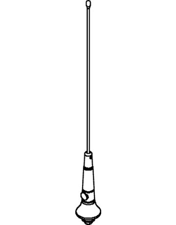 Bild ST-Stabantenne,Funkfreq.868MHz,schwarz - HELM-1