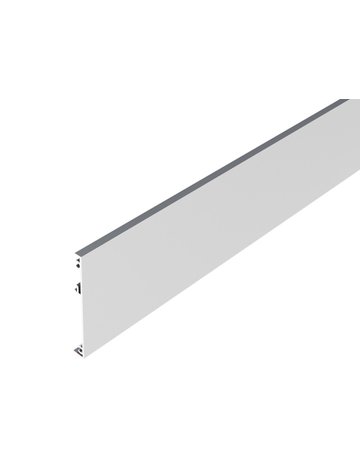 Bild OT-Klipsblende,GT-L,6000mm,Aluminium für Laufpr.,einflügelig,silberfarbig eloxiert - HELM-0