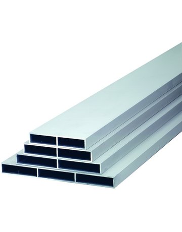 Bild HT-Hohlkammer-Griffstange, 8857, Griffleiste 5000mm, 150x18mm, Aluminium, d.br. eloxiert - KWS-0