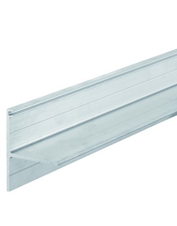 Bild Schiebeladen-Montageschiene,einspurig WDVS,6000mm,Aluminium pressblank - HELM-0