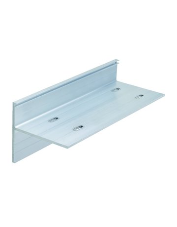 Bild Schiebeladen-Montageschiene,zweispurig WDVS,6000mm,Aluminium pressblank - HELM-0