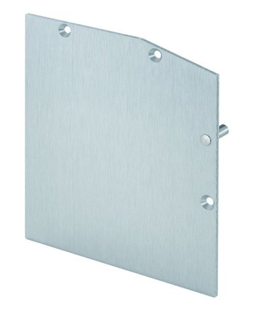 Bild Schieb.ft.laden-Abdeckkappe,kantig z.Schiebeladenbl.zweispur.,EV1,eloxiert - HELM-0