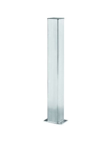 Bild Einfahrtstor-Technikleerpfosten zum Aufschrauben,Aluminium roh,H2100mm - HELM-0
