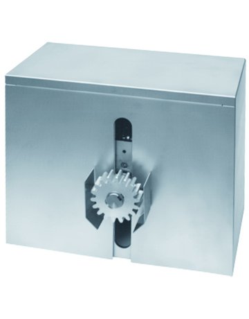 Bild Schiebetor-Schiebetorantrieb,230V ZA 800,mit 2-Kanal Handsender,ER,Edelstahl - HELM-0