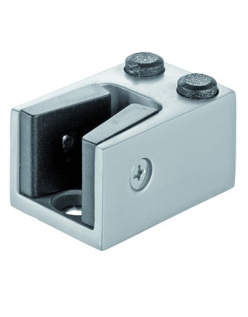 Bild OT-Anschlagpuffer,B33mm,H25mm,T50mm 200,Aluminium,silberfarbig eloxiert - HELM-0