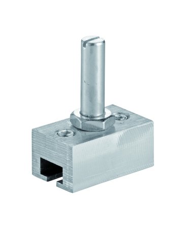 Bild OT-Schienenstopper,f.Schiebet.,Aluminium 260 P,Schienenmontage - HELM-0