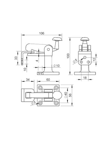 Bild KWS 1307 Torfestst.106mm aufschraubbar, Boden-1