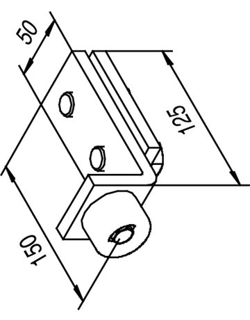 Bild Schienenstopper 1700 P/2,Stahl,blau chromatiert verzinkt - HELM-1