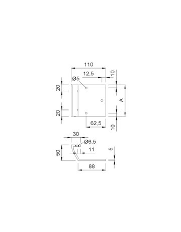 Bild KWS Stütze E4 8606, gekröpft, d.br.-1