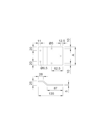Bild KWS Stütze E4 8637, gekröpft, d.br.-1
